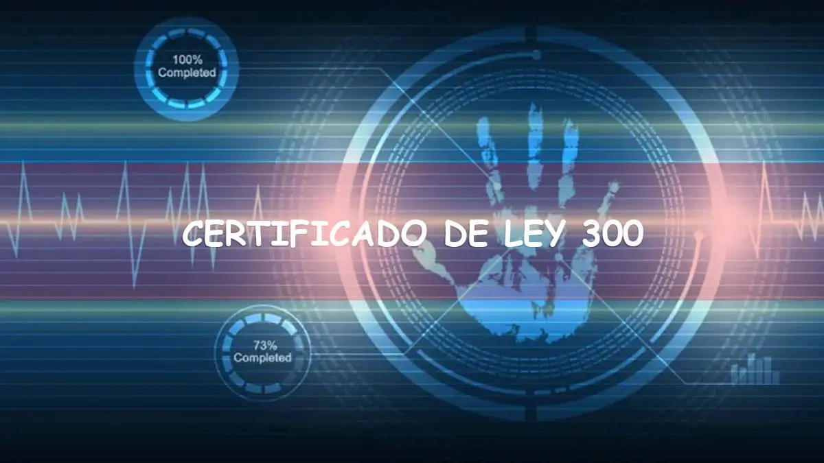 Solicitar Certificado de Ley 300. Ley 300 Bayamon