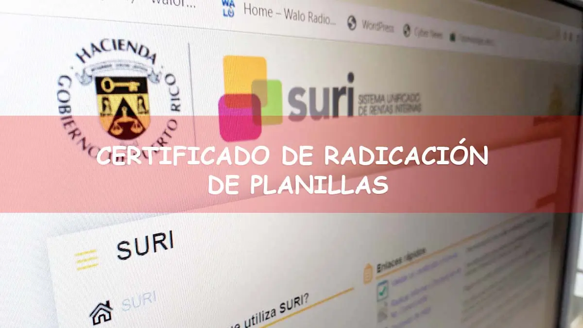 Validar certificado de radicación de planillas