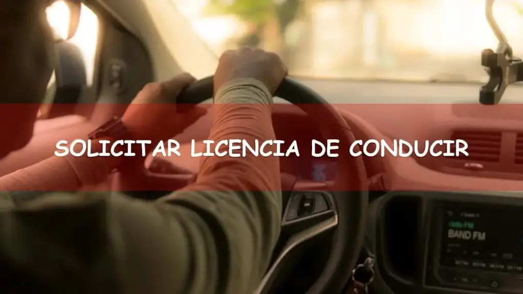 Sacar licencia de conducir