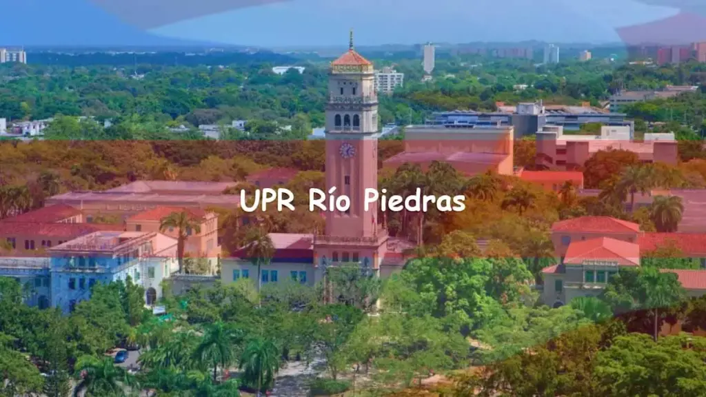 UPR Río Piedras. Universidad pública de Puerto Rico